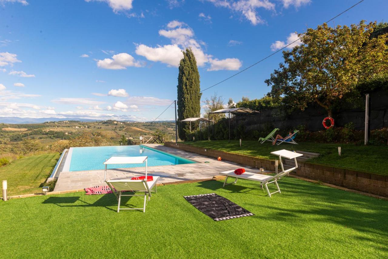 Villa La Torre Montespertoli Bagian luar foto